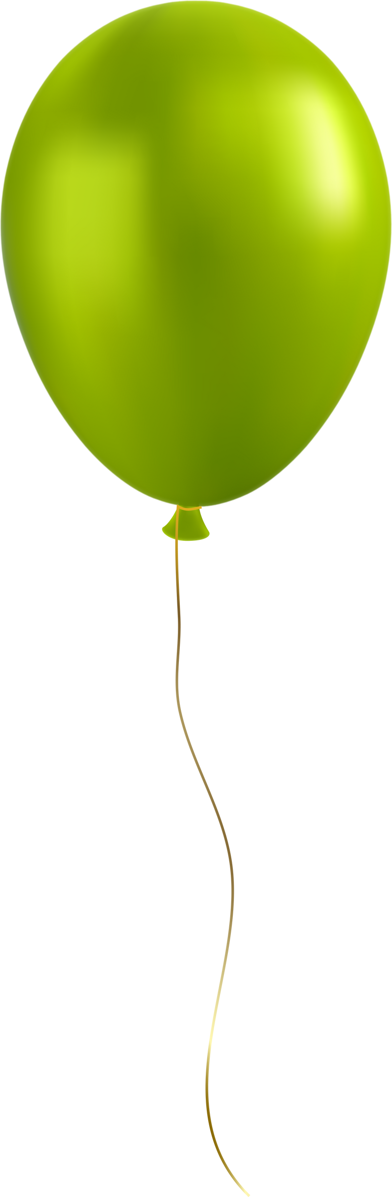 Green balloon