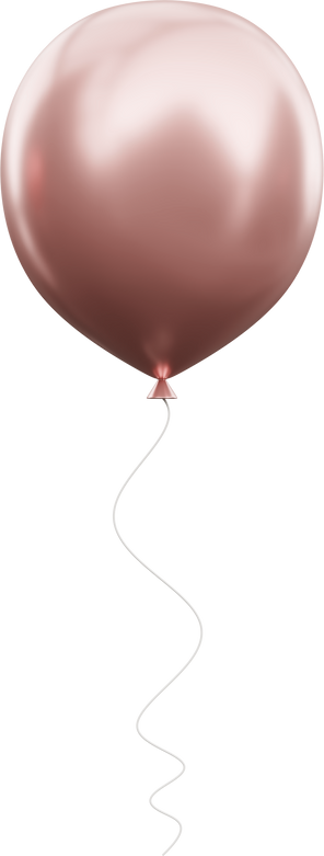 Glossy Pink Balloon