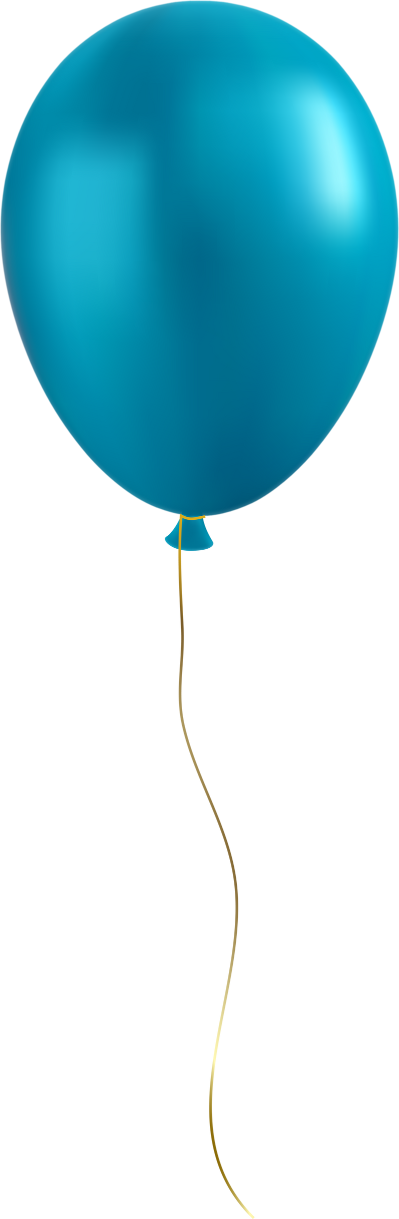 Blue balloon