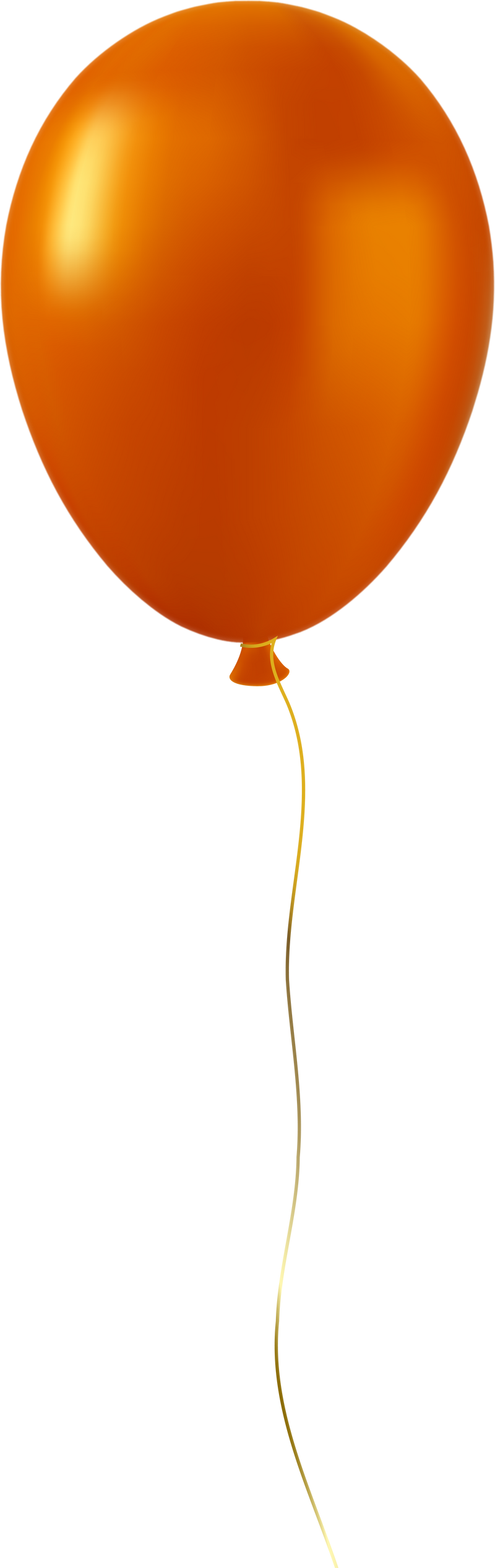 Orange balloon